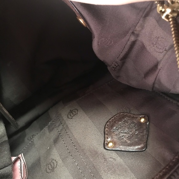 Juicy Couture vintage leather bag boho hobo - Picture 11 of 12